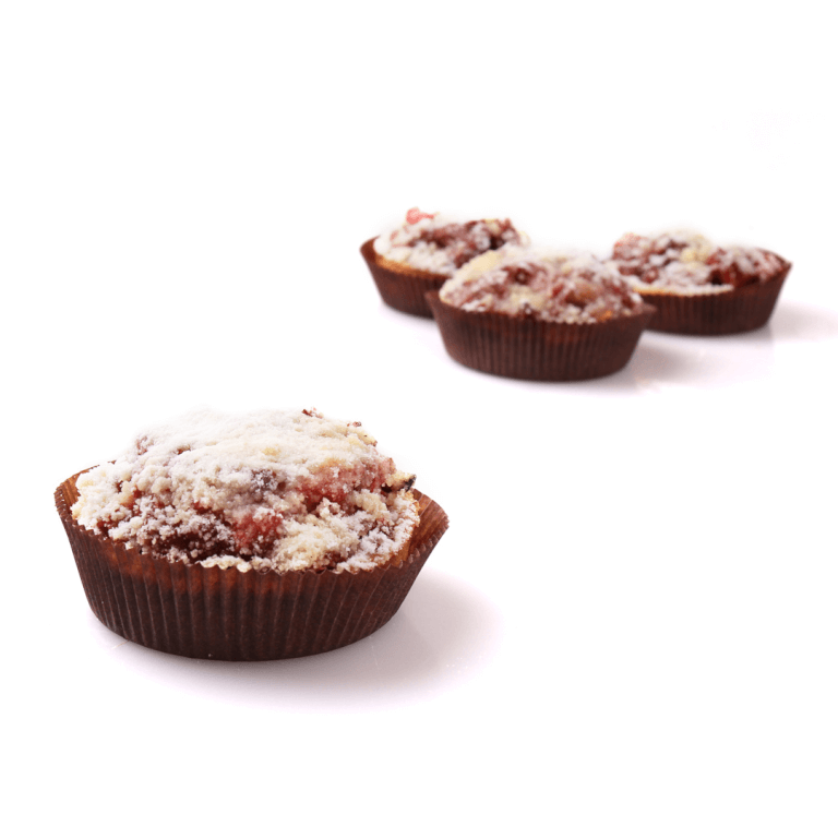 Mini rhubarb tart - Cupcakes - Pastries - Zdjęcie 1