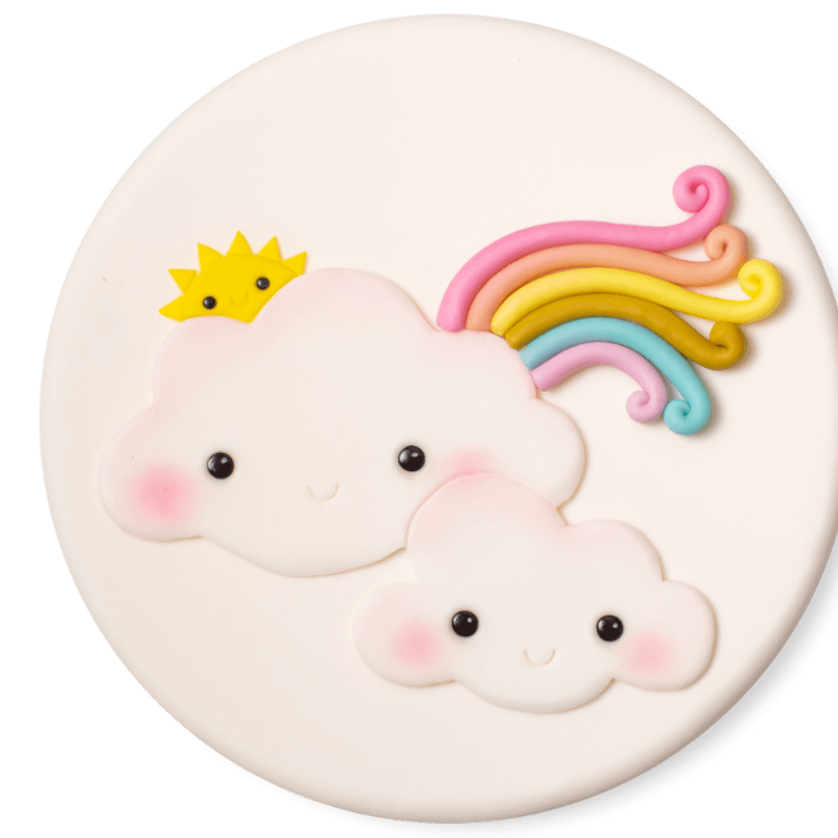 Happy Clouds Cake - Sowa Kids Cakes - Cakes - Zdjęcie 1