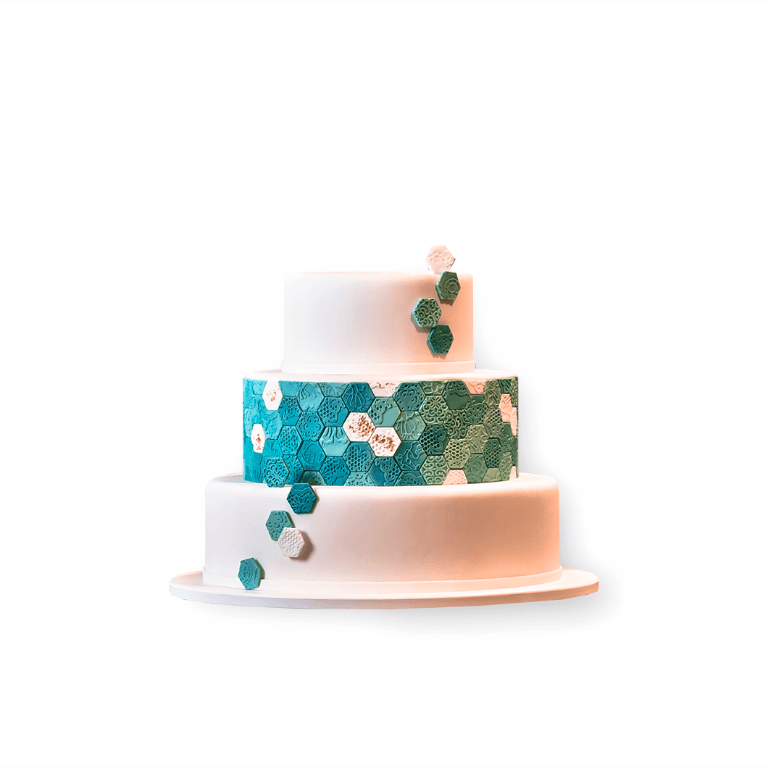 Blue Diamond cake