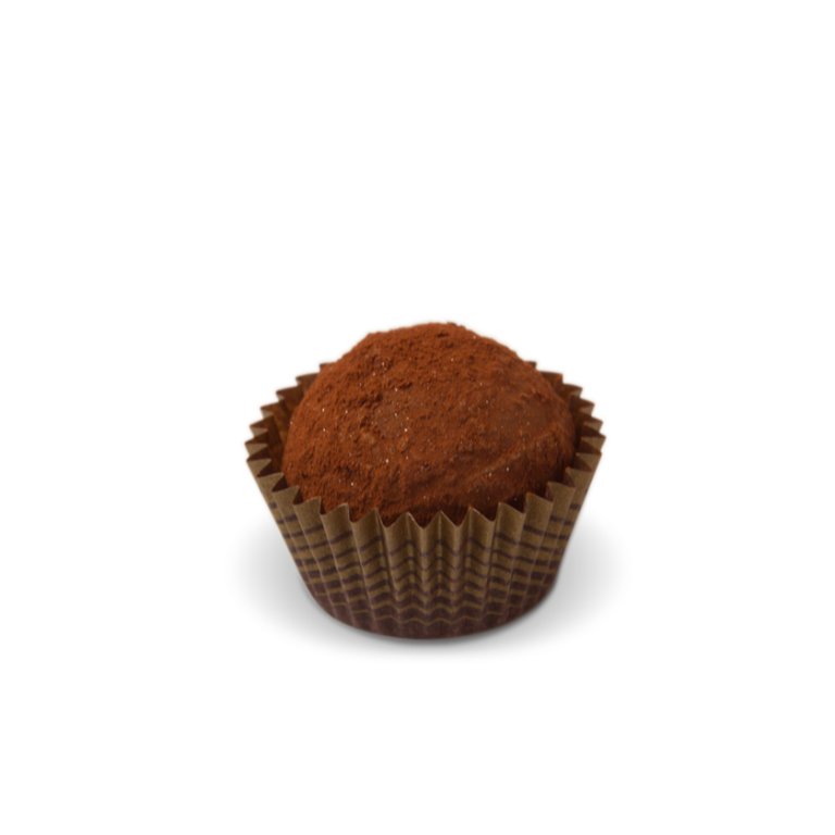 Intense chocolate truffle