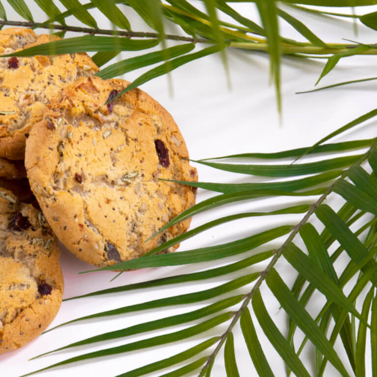 Vegan biscuits with grains - Vegan composition. Taste without compromise. - Vegan - Zdjęcie 1