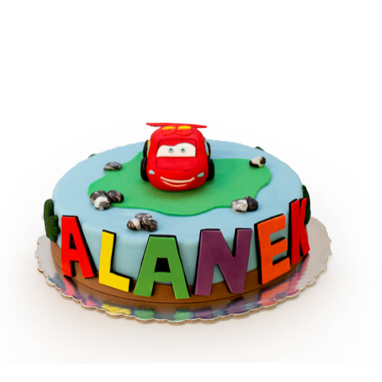 Red Car Cake - Extra-decorative cakes - Cakes