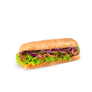 Ciabatta z szarpaną wieprzowiną