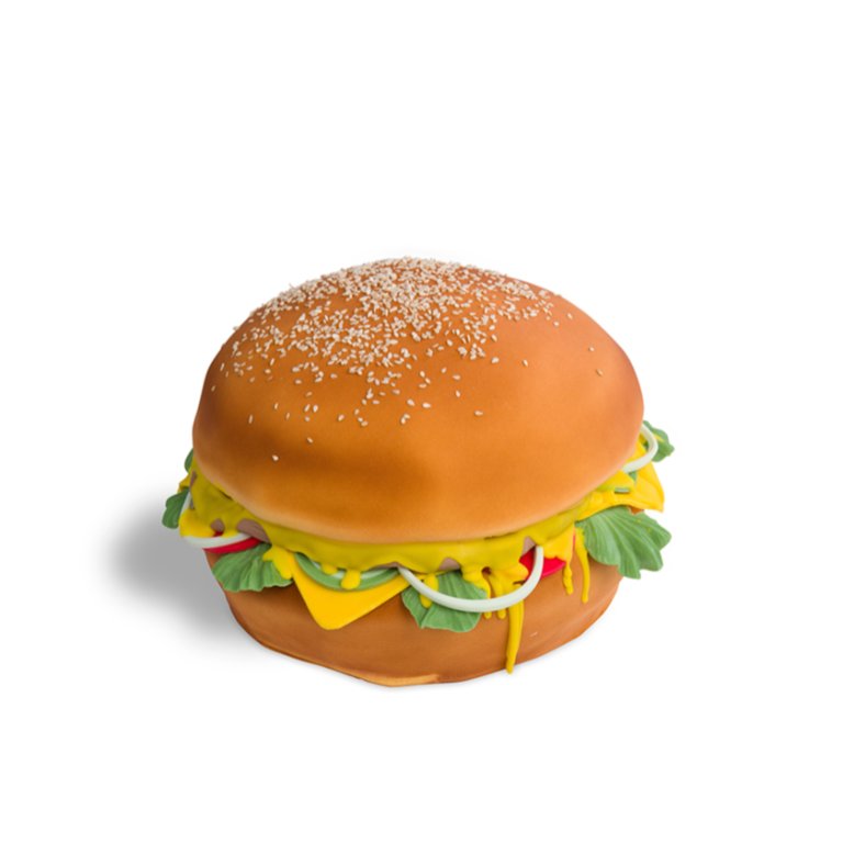 Tort 3D Hamburger