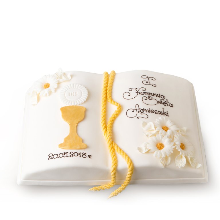 Book decorative cake - Communion cakes - Cakes