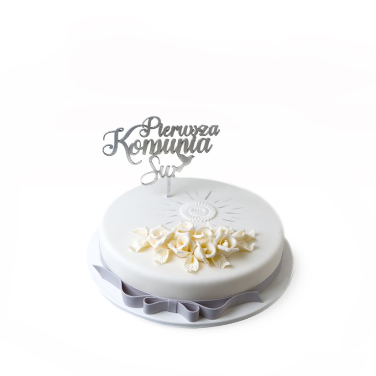 Premium round cake with a Host - Communion cakes - Cakes