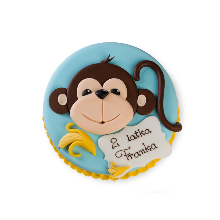 Monkey Cake - Sowa Kids Cakes - Cakes