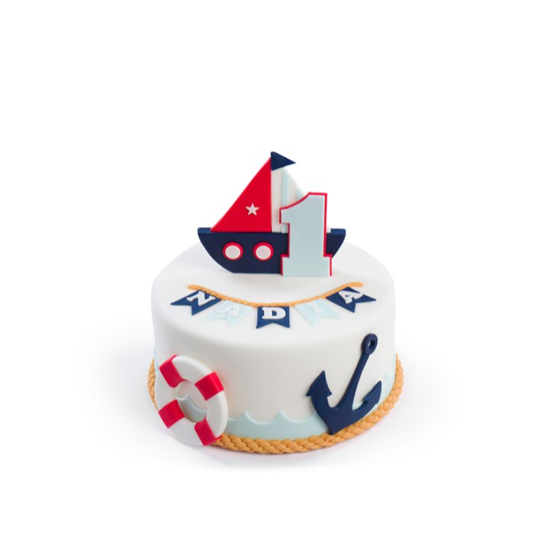 Sailboat Cake - Extra-decorative cakes - Cakes